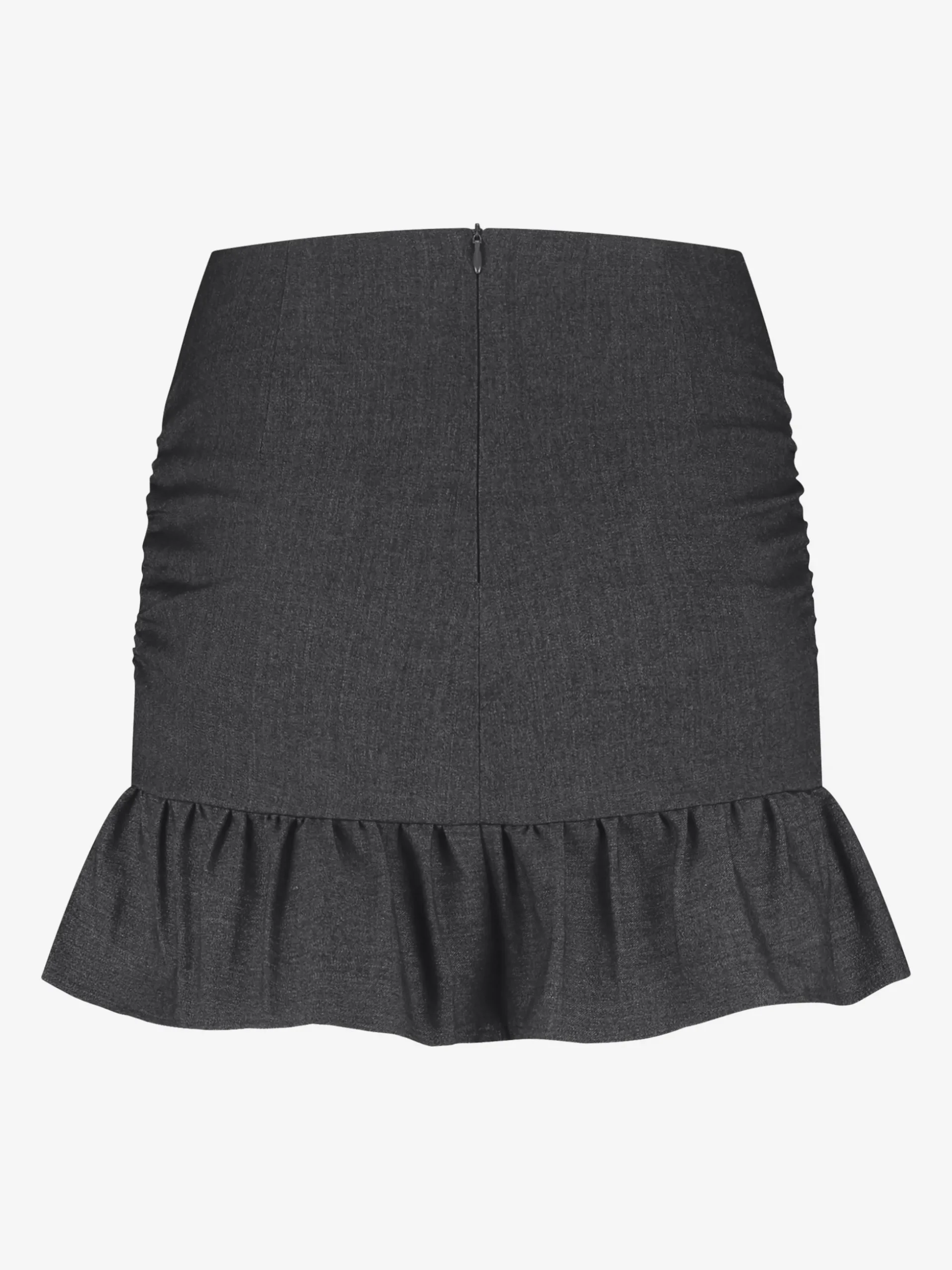 Aansluitende skort met decoratieve bloem