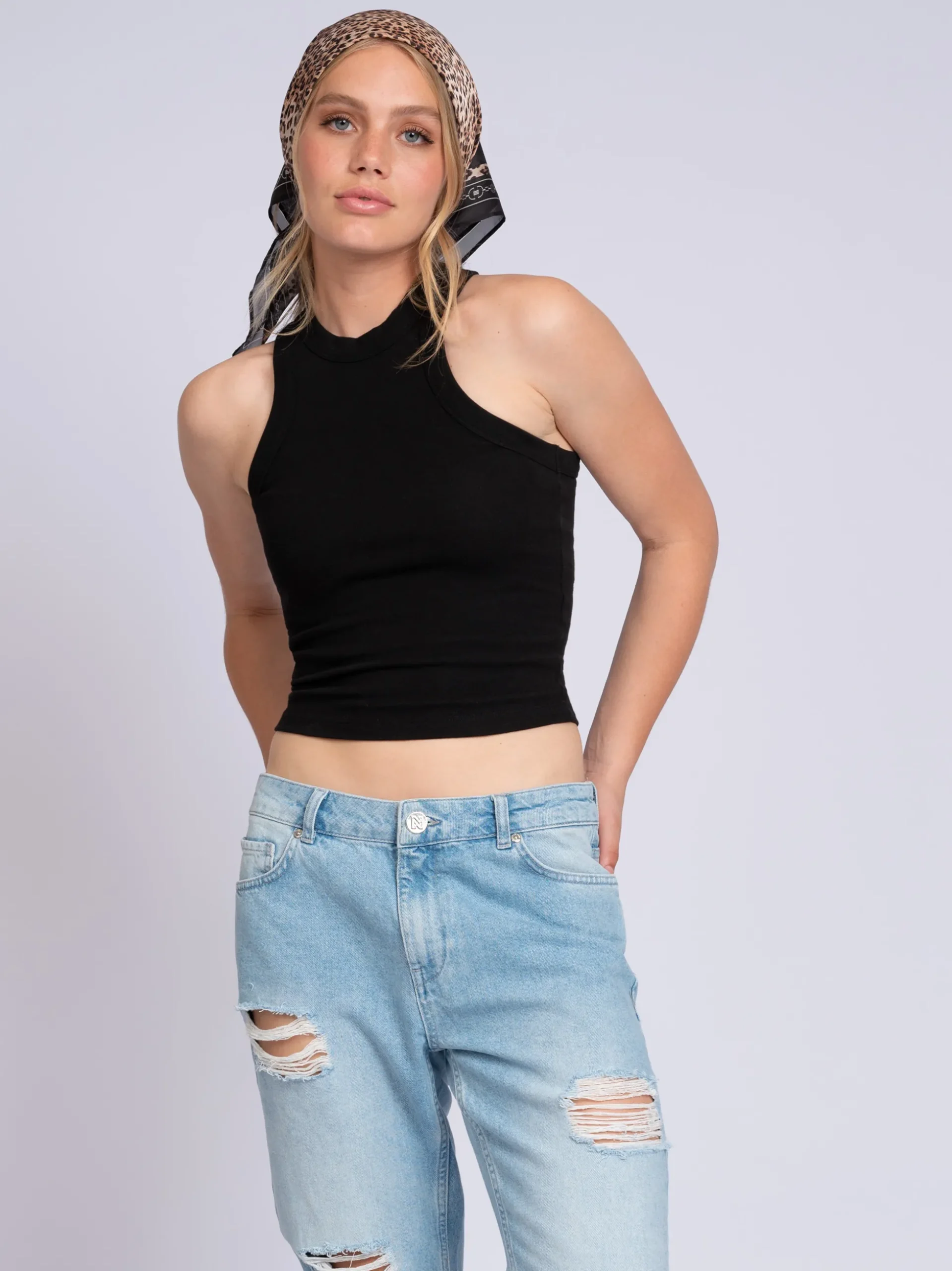 Aansluitende tank top