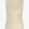 Aansluitende tank top met glitters