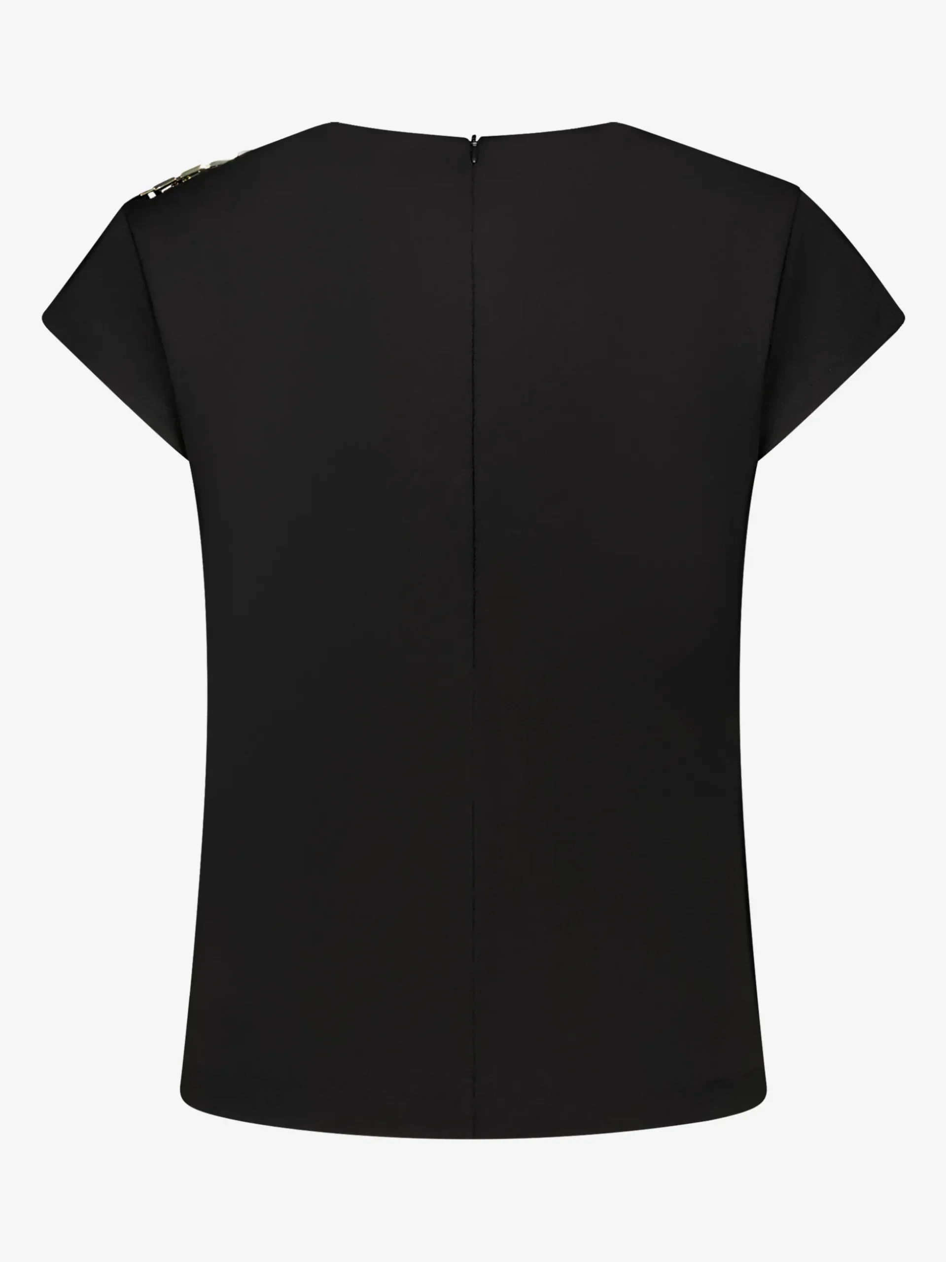 Aansluitende top met ketting detail