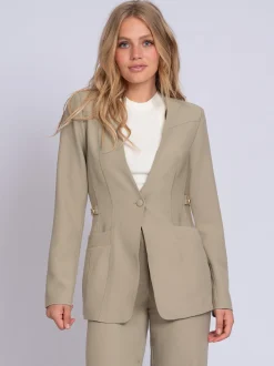Blazer met ketting detail