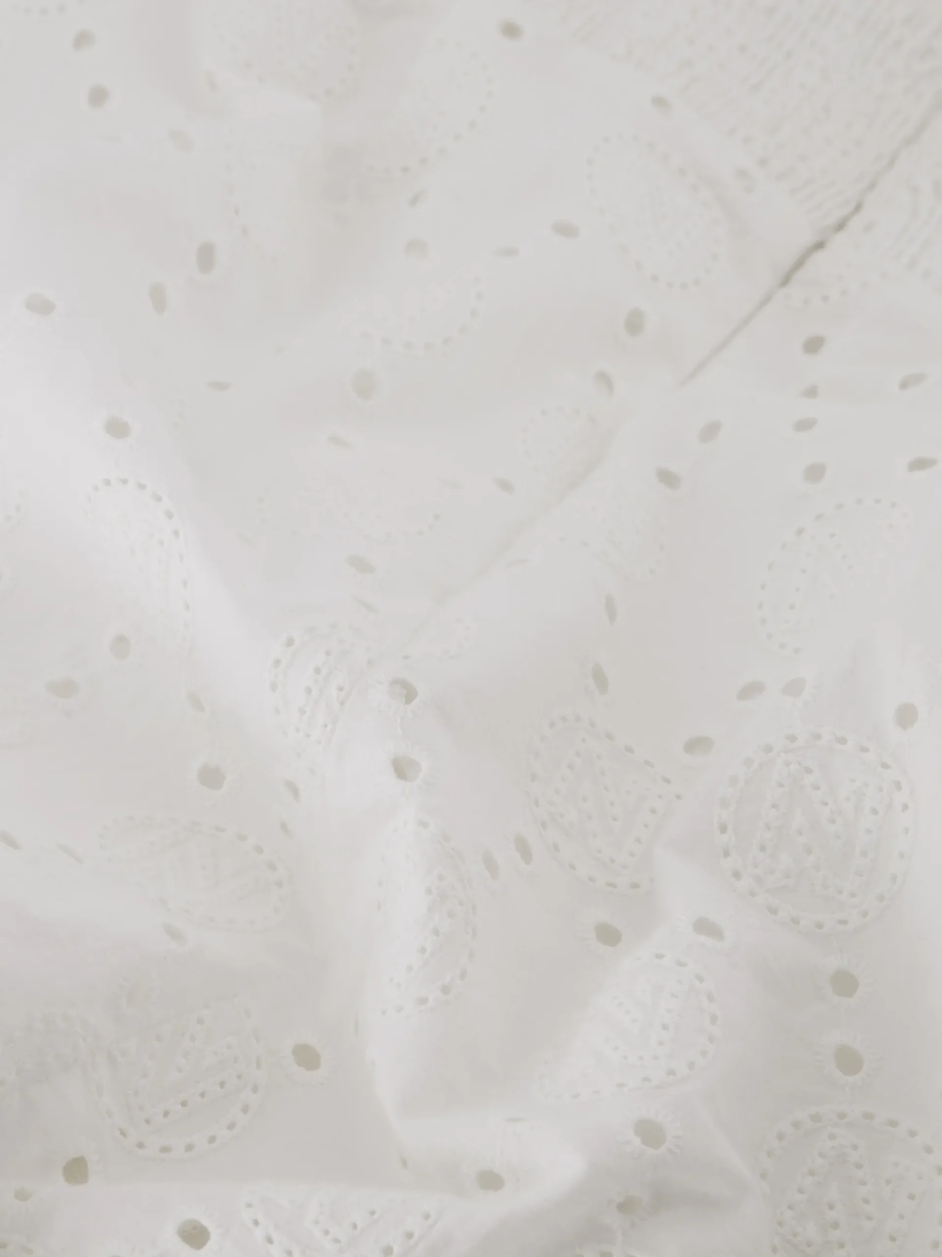 Broderie anglaise wikkeljurk