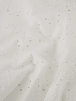 Broderie anglaise wikkelrok