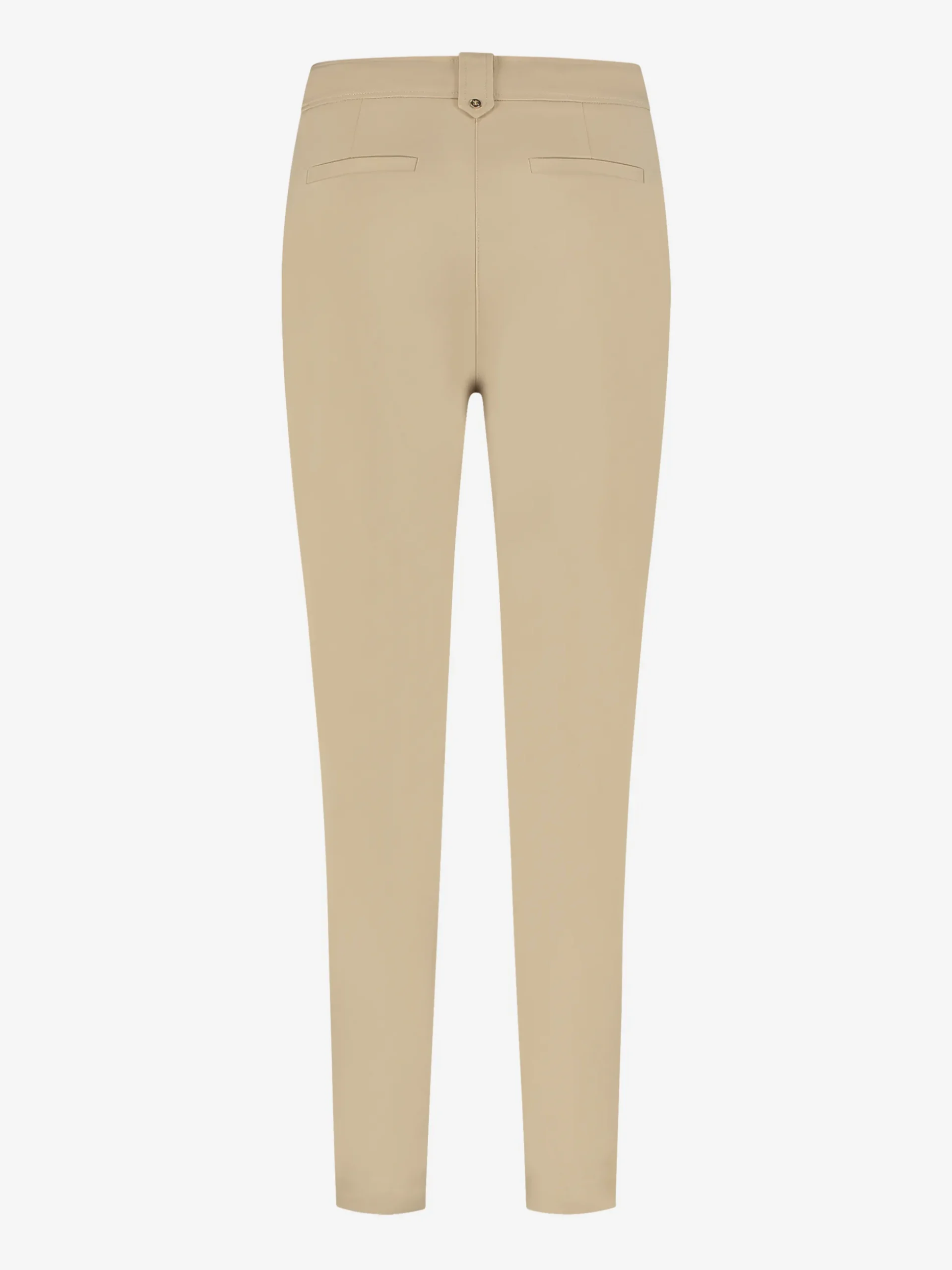 Broek met rits en decoratieve studs