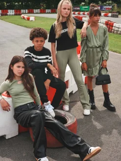 Broek van imitatieleer