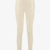 Broek van imitatieleer met hoge taille
