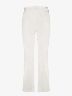 Broek van imitatieleer met craquelu00e9 patroon