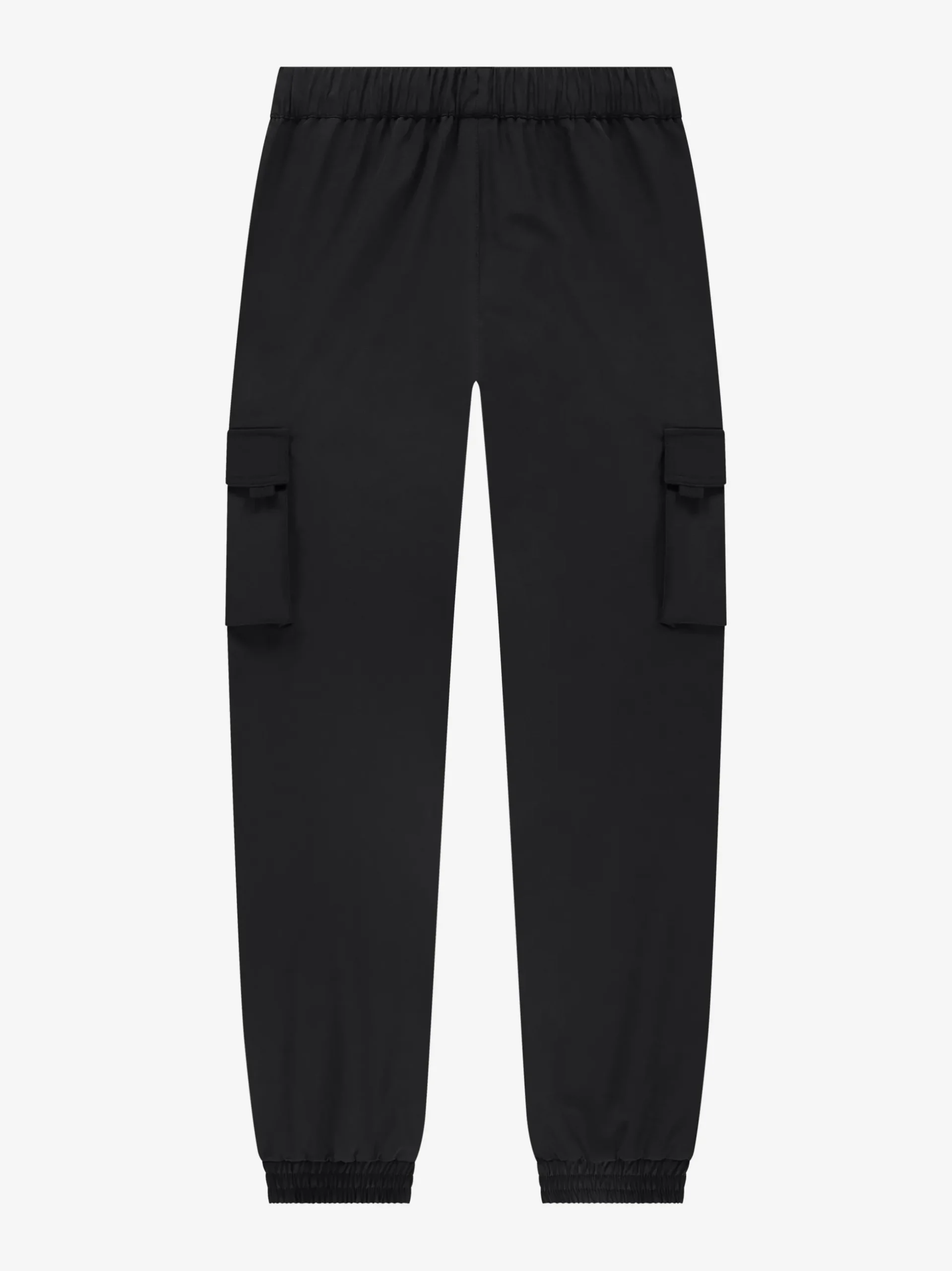 Cargo broek met elastische tailleband en trekkoord