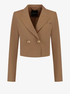 Cropped blazer