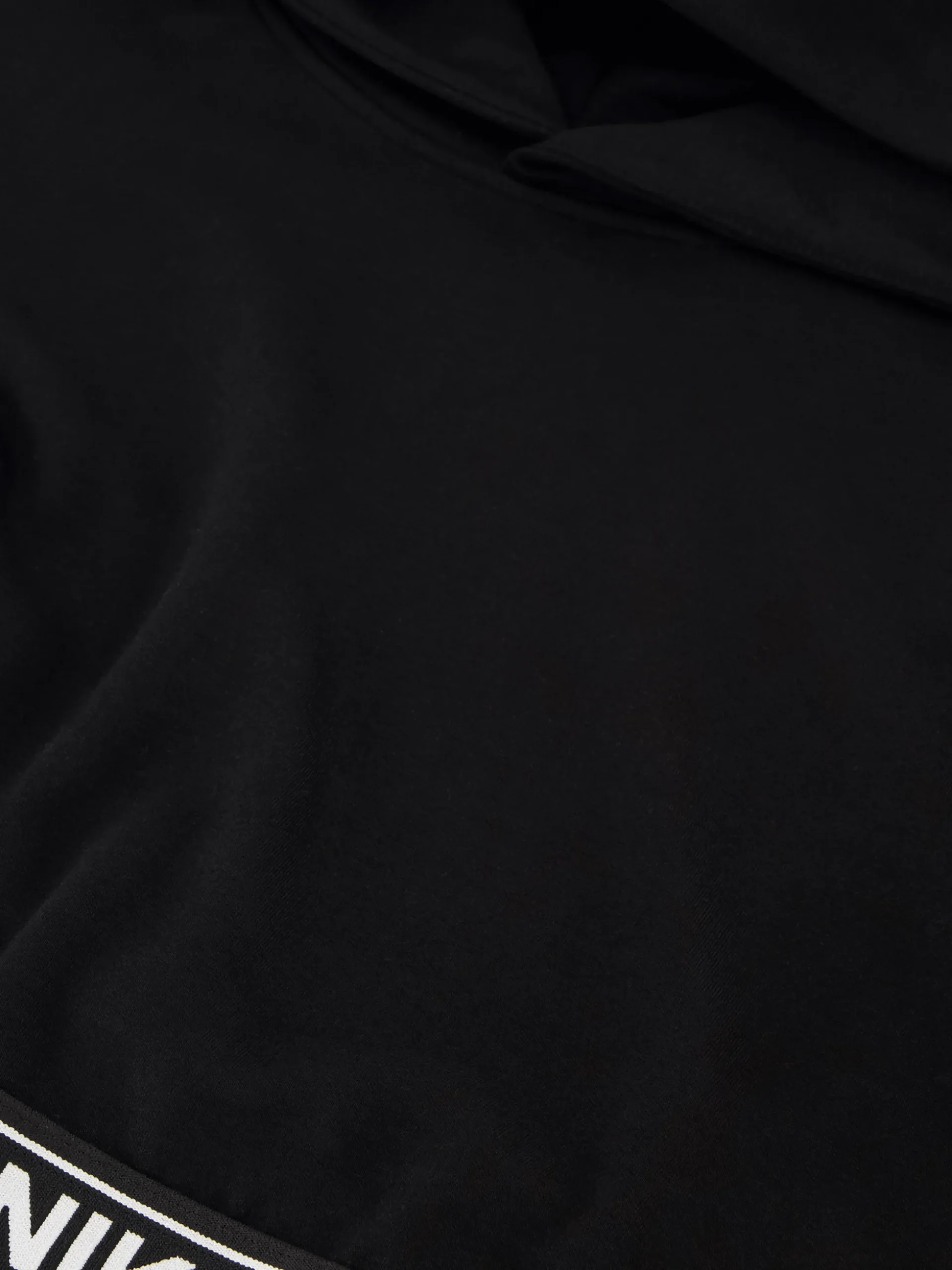 Cropped hoodie met NIK&NIK band