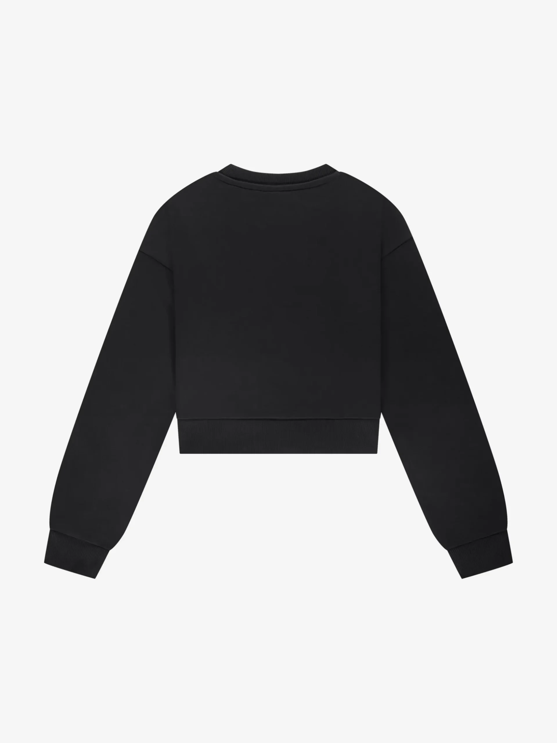 Cropped sweater met glinsterende studs
