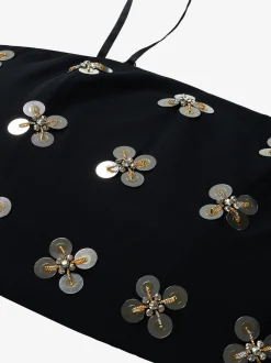 Cropped top met pailletten
