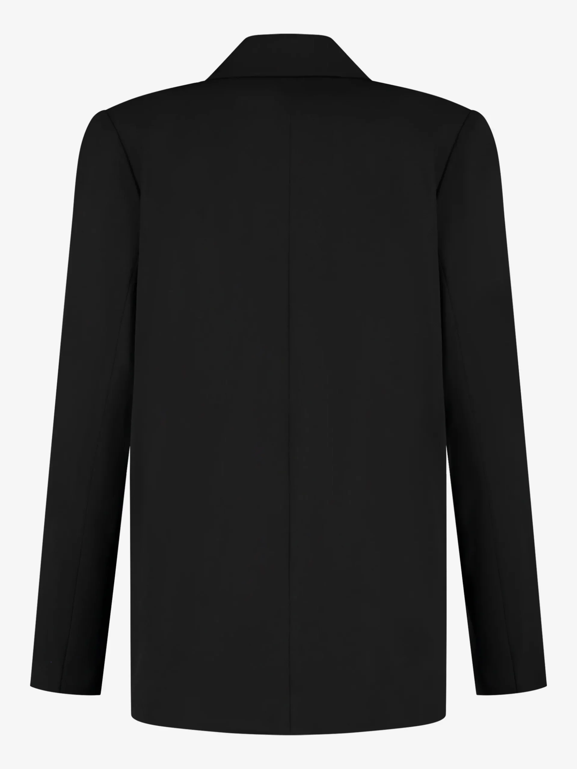 Double-breasted oversized blazer