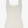 Geribbelde tanktop met FH logo bij hals