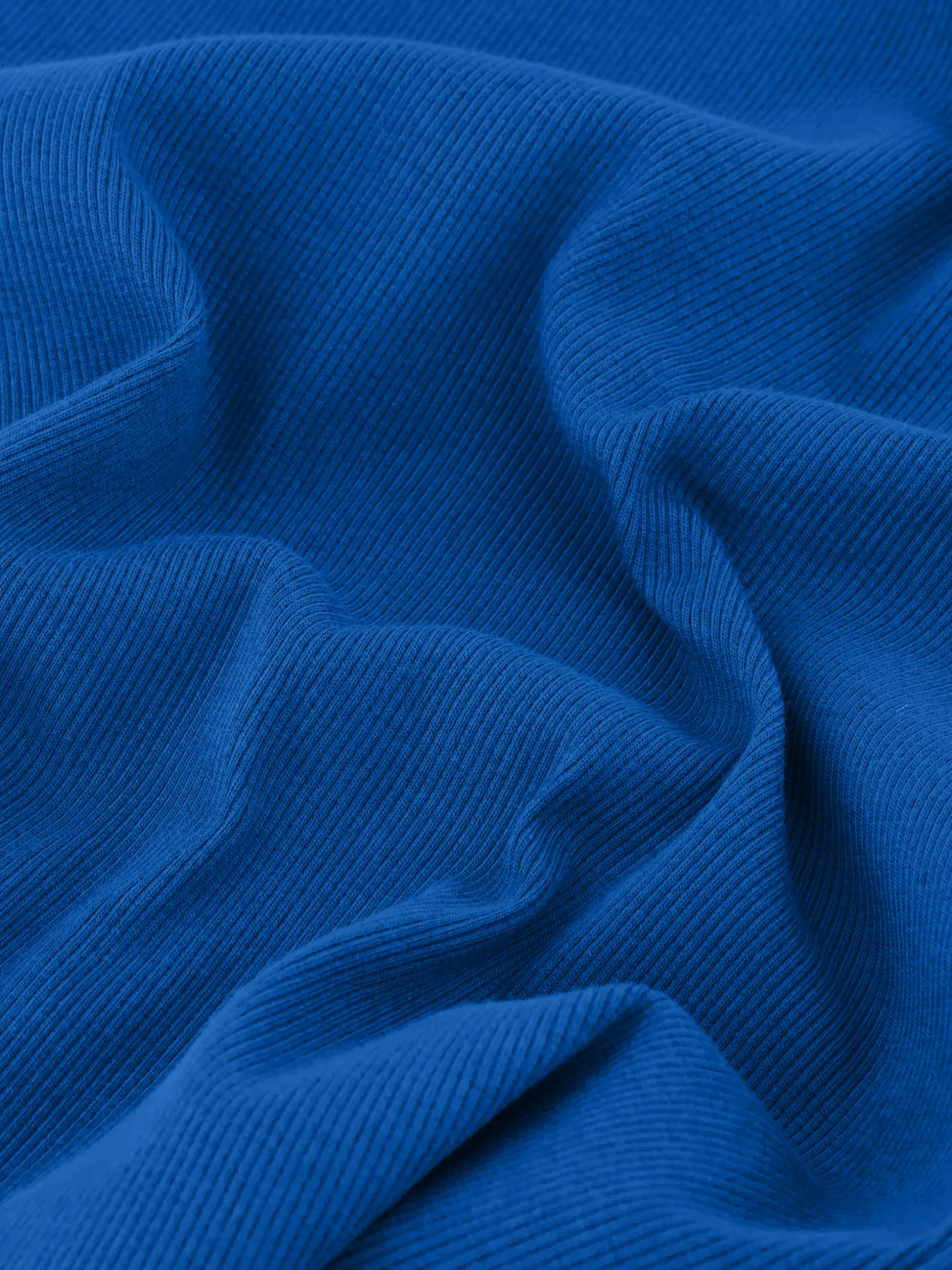 Geribde jurk met gedrapeerd detail