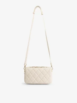 Gewatteerde clutch met hengsel en N-logo