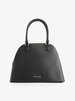 Grote shopper met decoratieve gespen