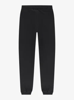 Joggingbroek met elastische tailleband en logo patch