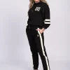 Joggingbroek met strepen aan zijkant