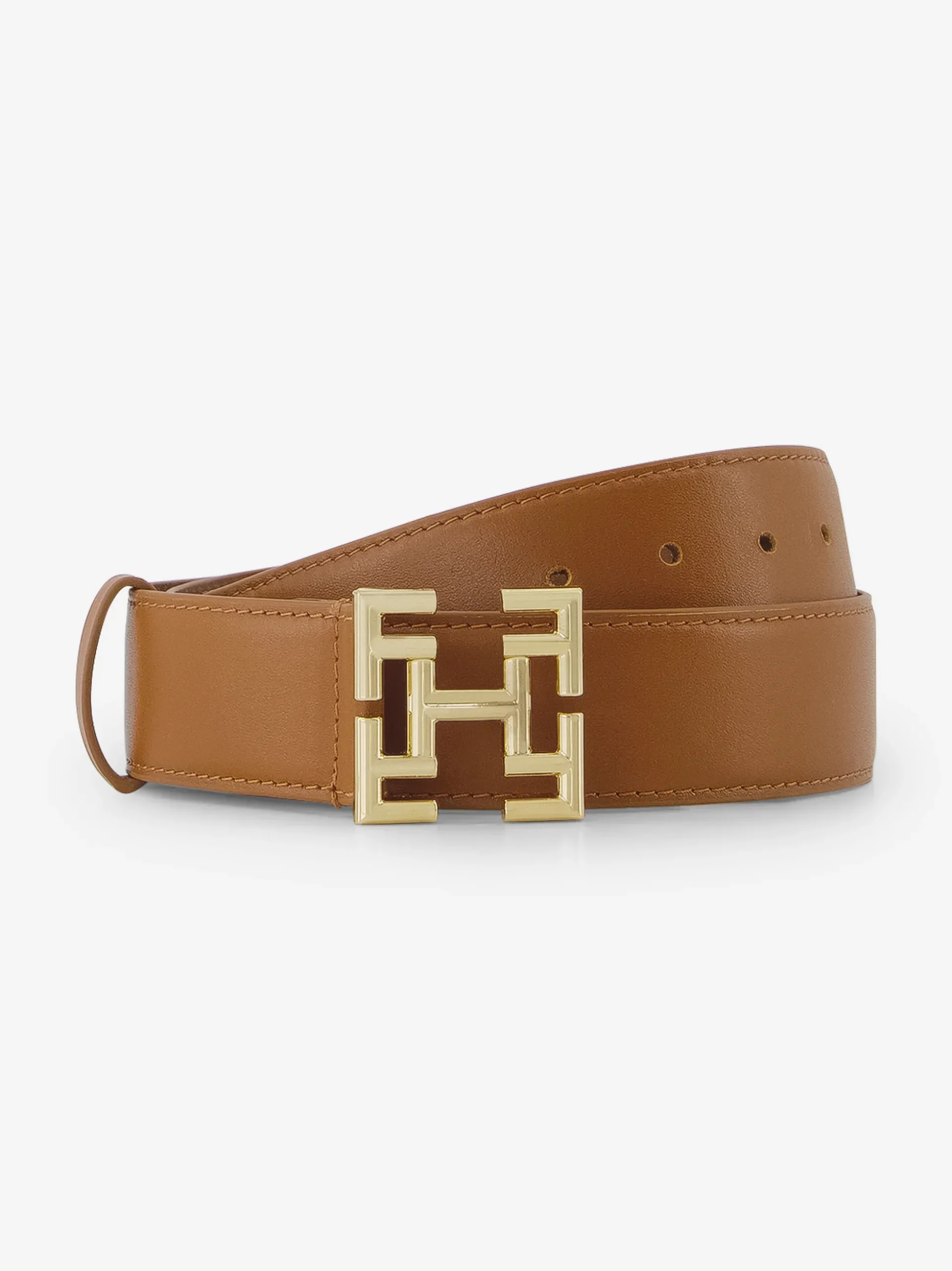 Leren riem met FIFTH HOUSE gesp