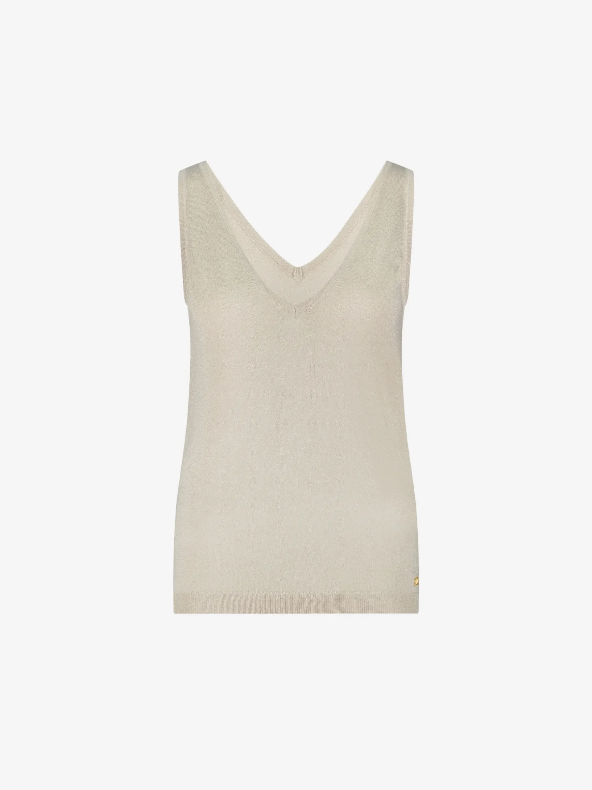 Losse top met glitterdraad