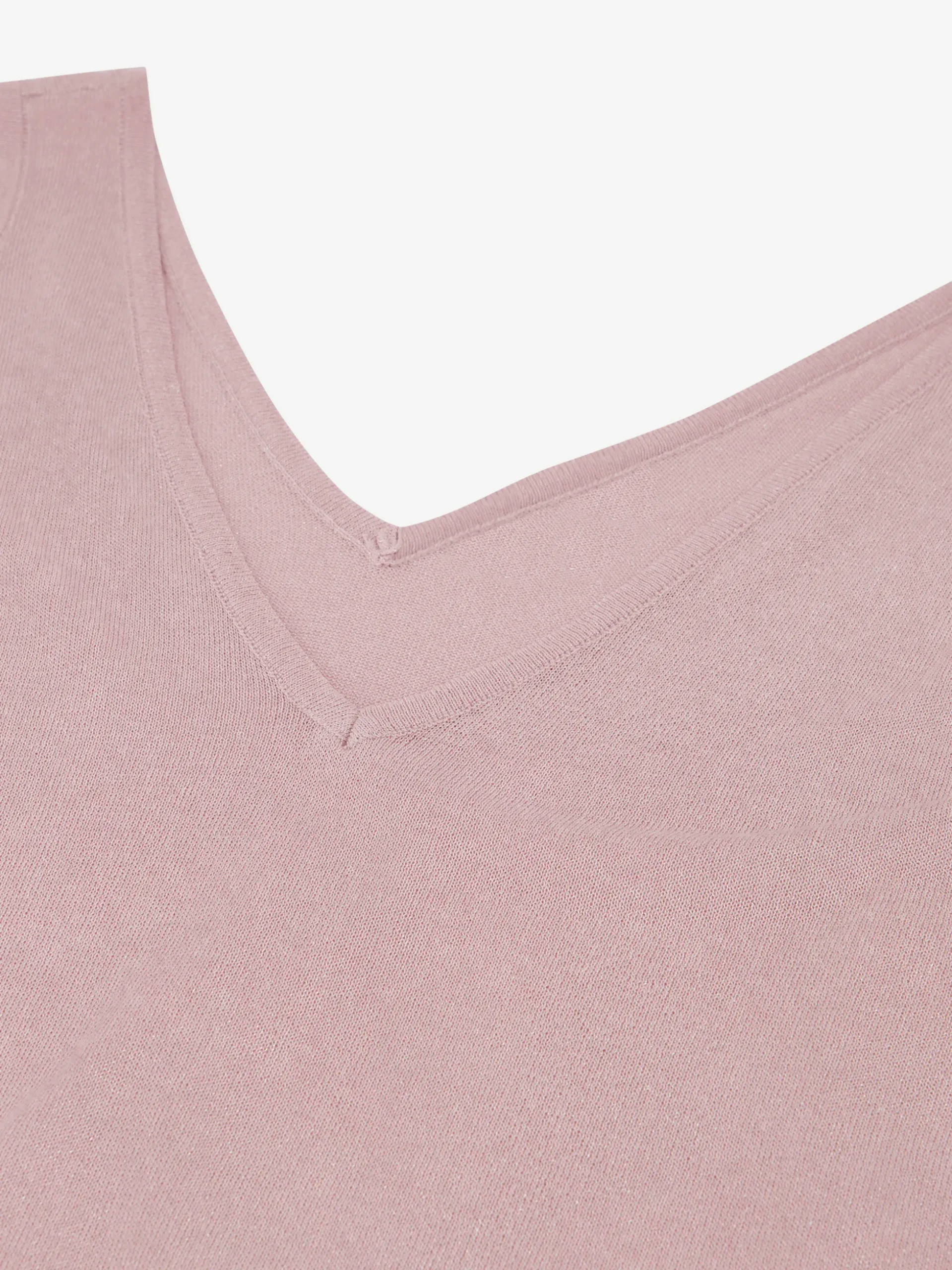 Losse top met glitterdraad