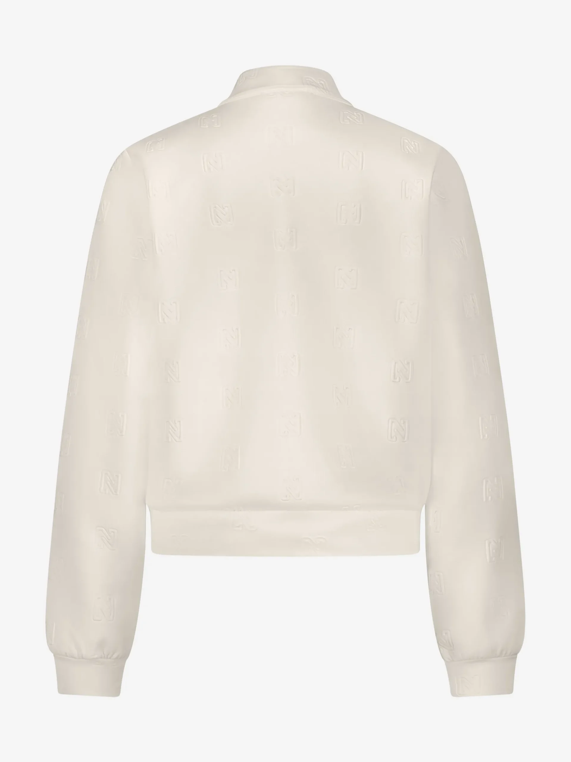Losvallend jack met logo patroon