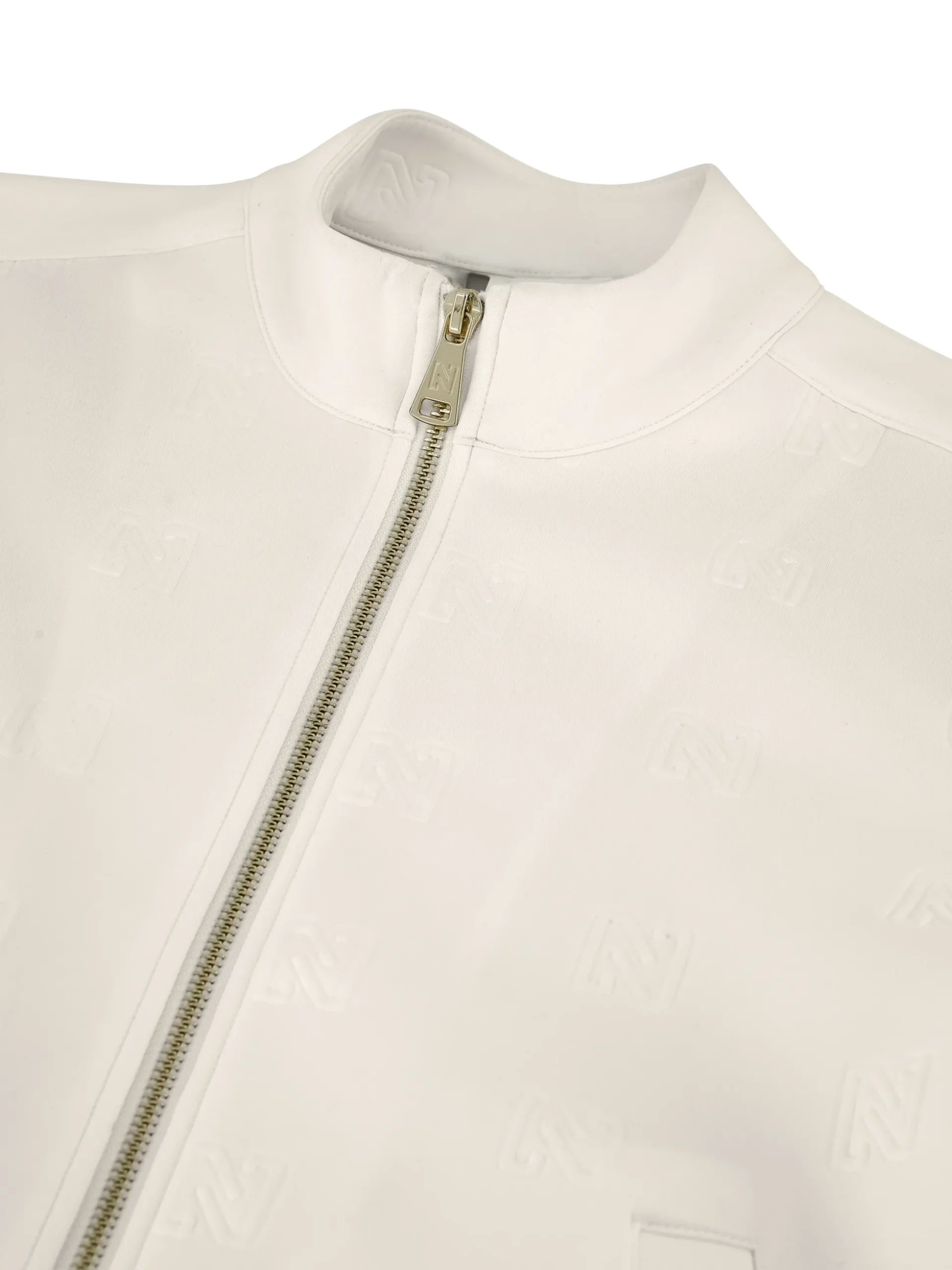 Losvallend jack met logo patroon