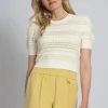 Losvallend short met elastische tailleband en logo