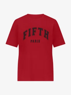 Losvallend T-shirt met FH logo