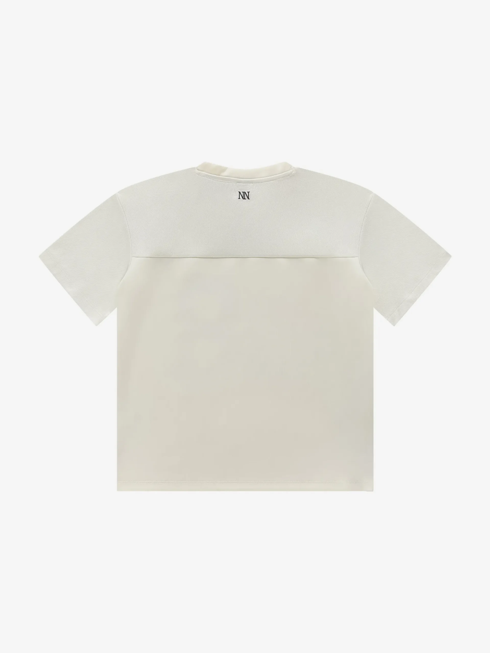 Losvallend varsity T-shirt met grafische print