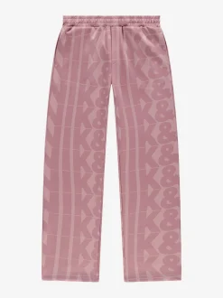 Losvallende joggingbroek met N&N logo patroon