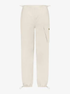 Losvallende parachute broek met trekkoorden