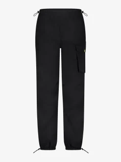 Losvallende parachute broek met trekkoorden
