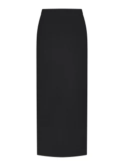 Maxi rok met N-knopen en centrale split