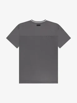 Oversized varsity T-shirt met officials print