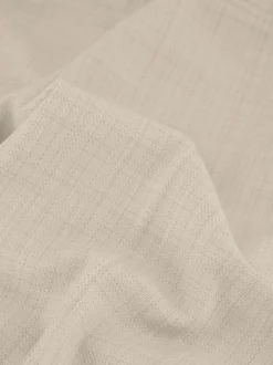 Pantalon met gemu00ealeerde textuur en logo detail