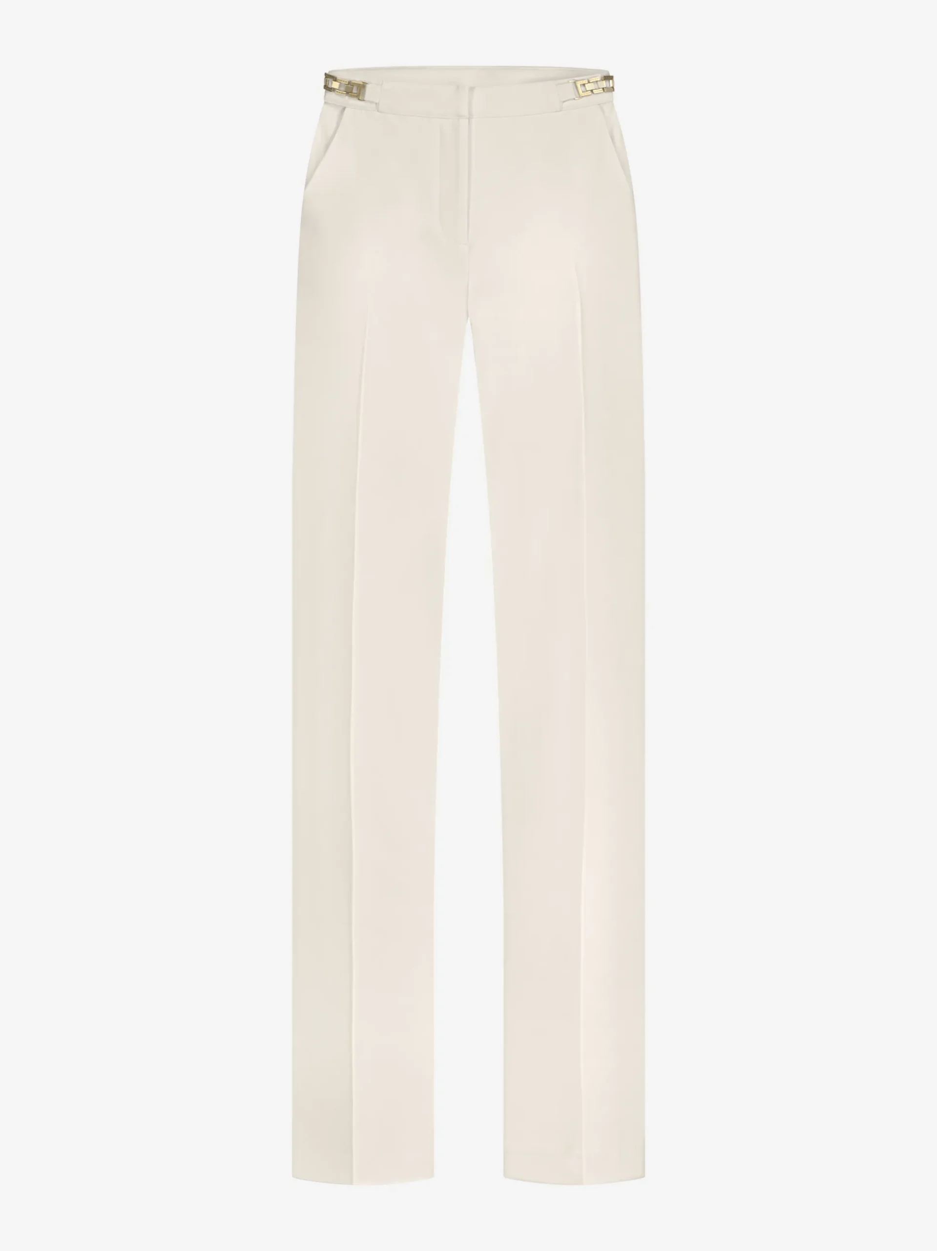 Pantalon met ketting detail