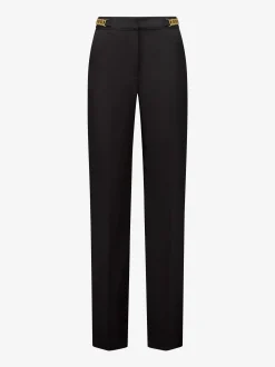 Pantalon met ketting detail