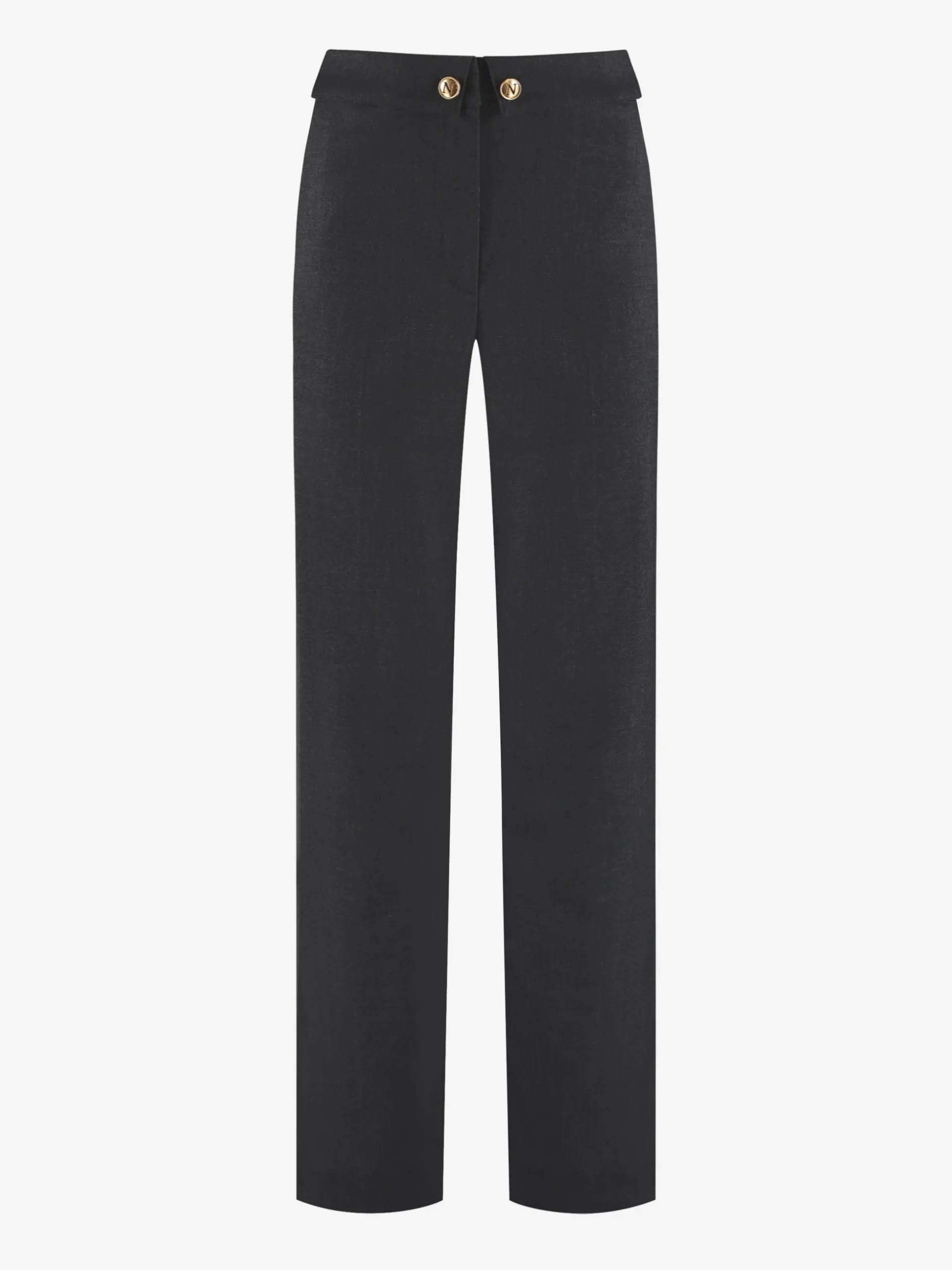 Pantalon met omslagrand