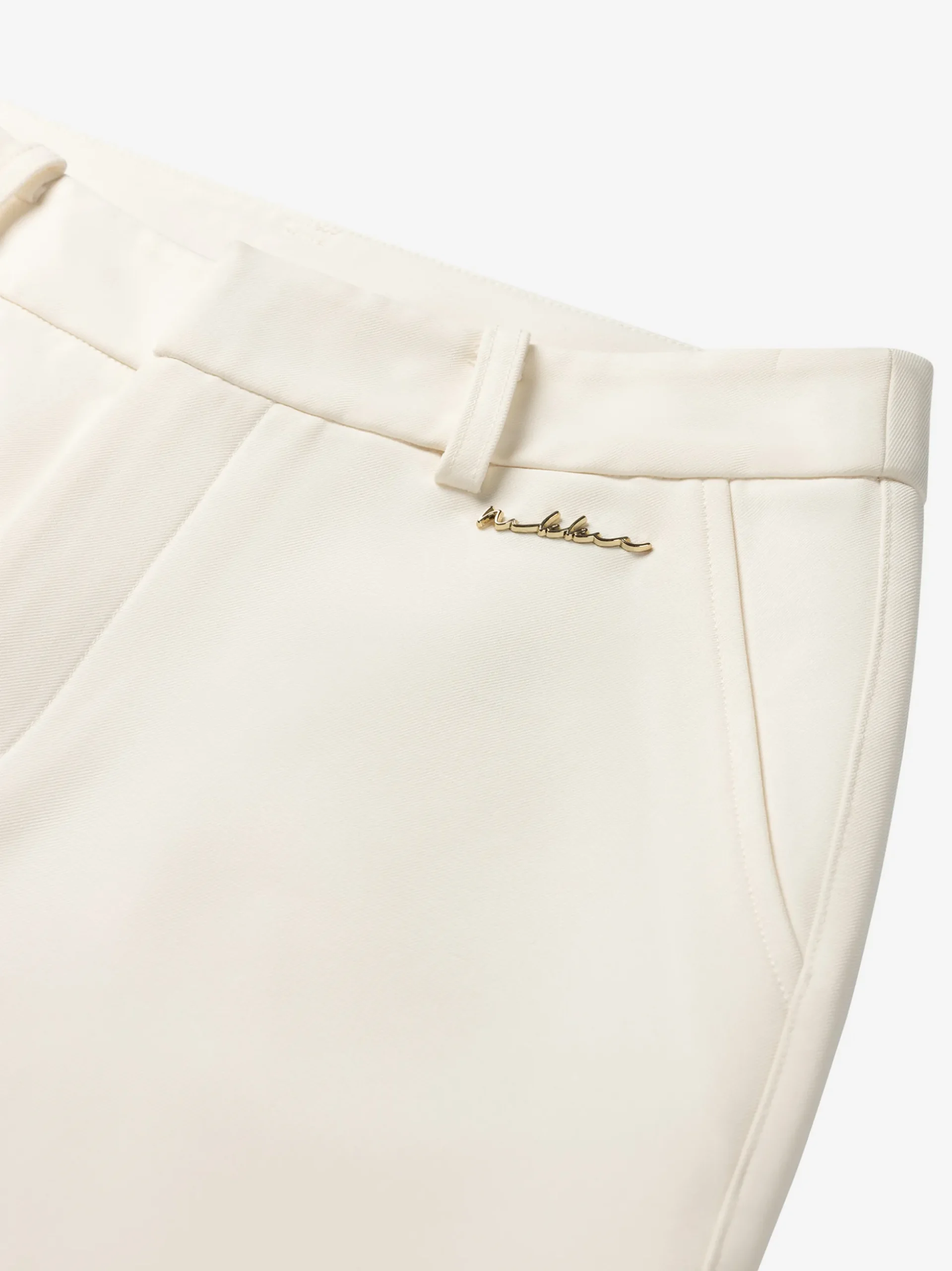 Pantalon met rechte pijpen