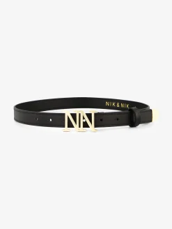 Riem van imitatieleer met N&N gesp