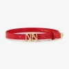 Riem van imitatieleer met N&N gesp