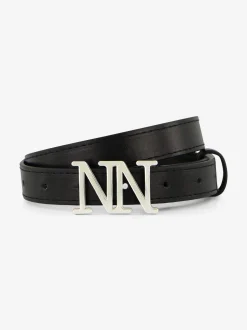 Riem van imitatieleer met N&N gesp