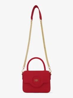 Schoudertas met N&N logo en ketting hengsel