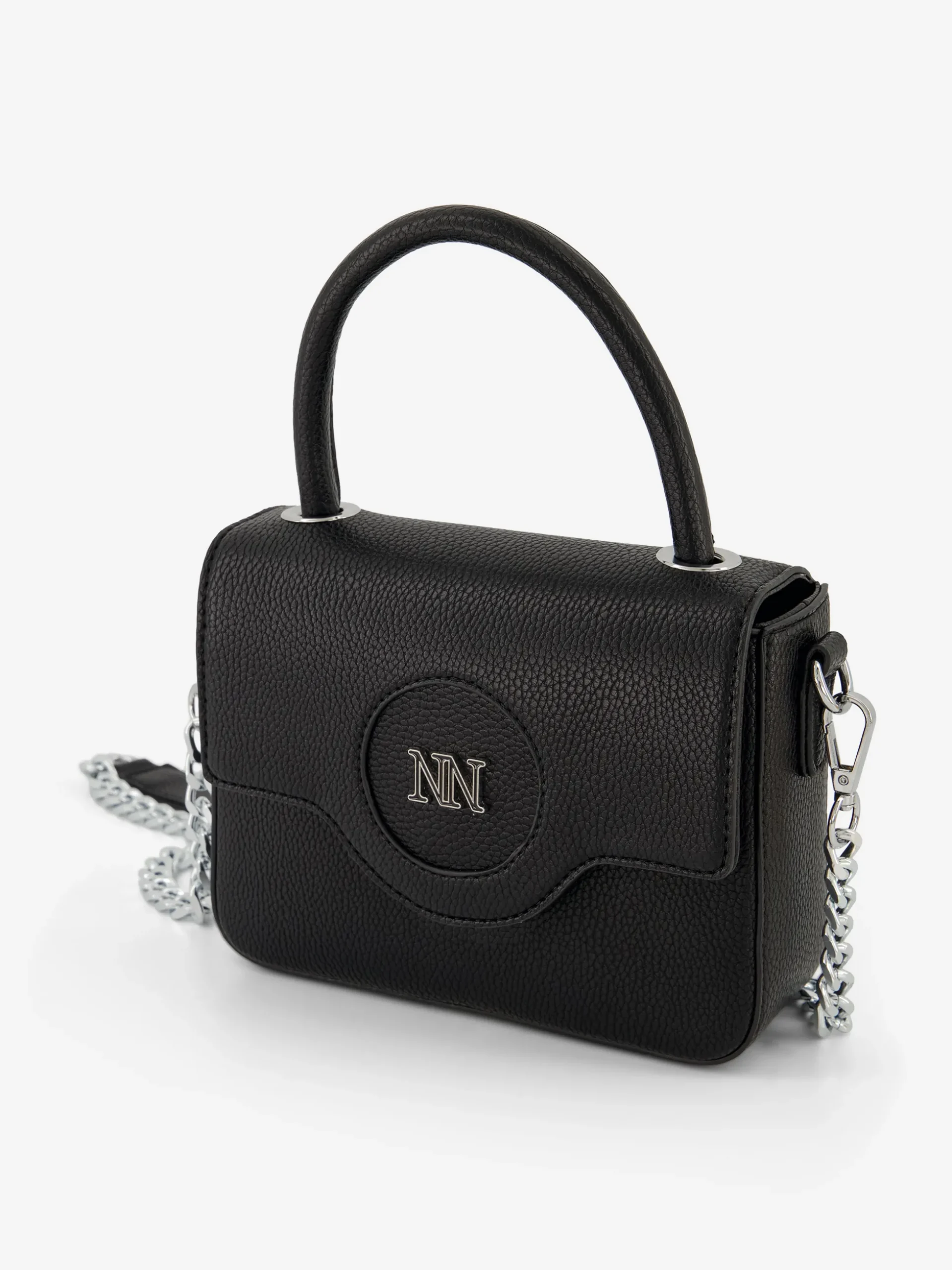 Schoudertas met N&N logo en ketting hengsel