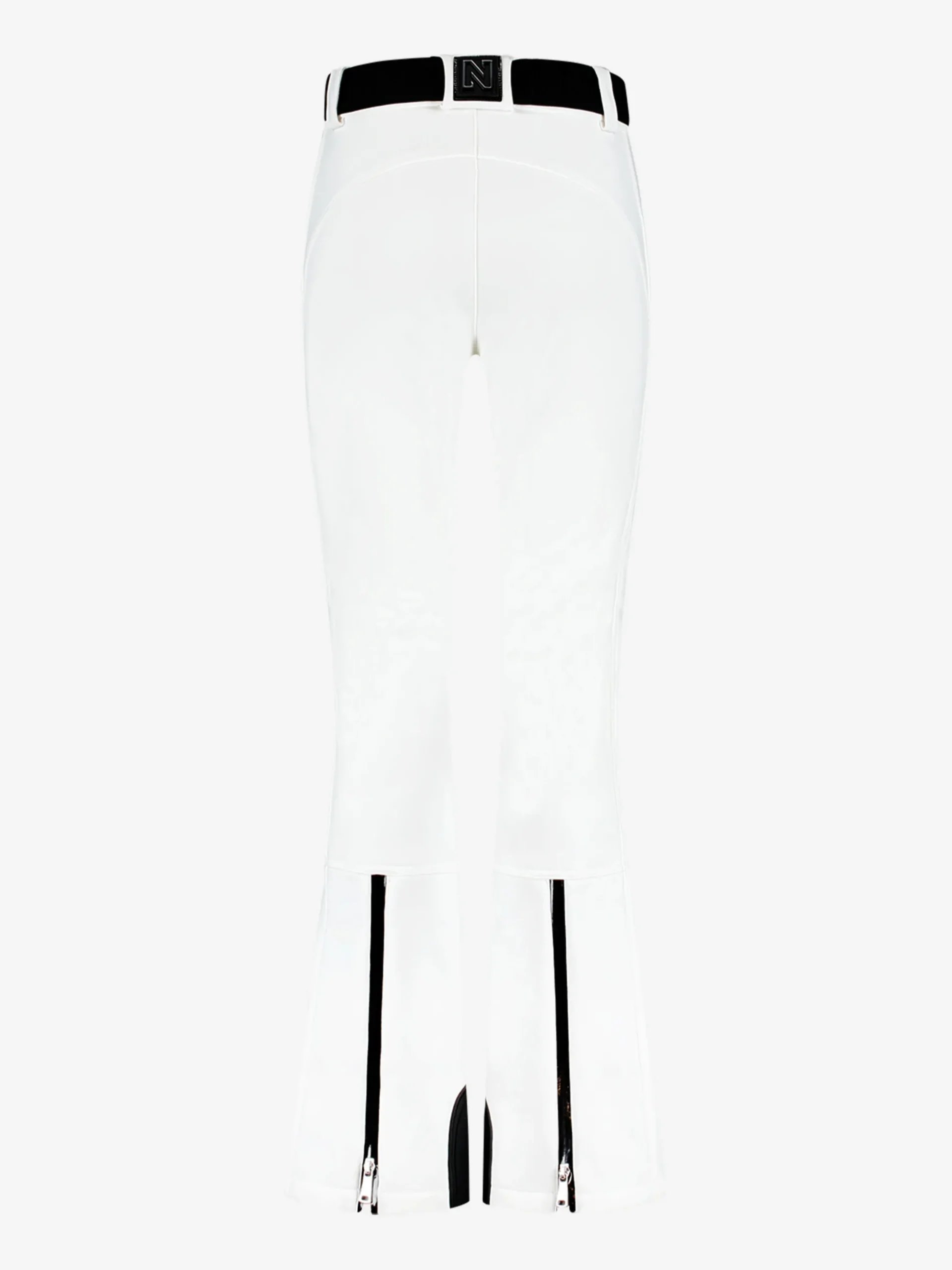 Ski broek met flared pasvorm en verstelbare riem
