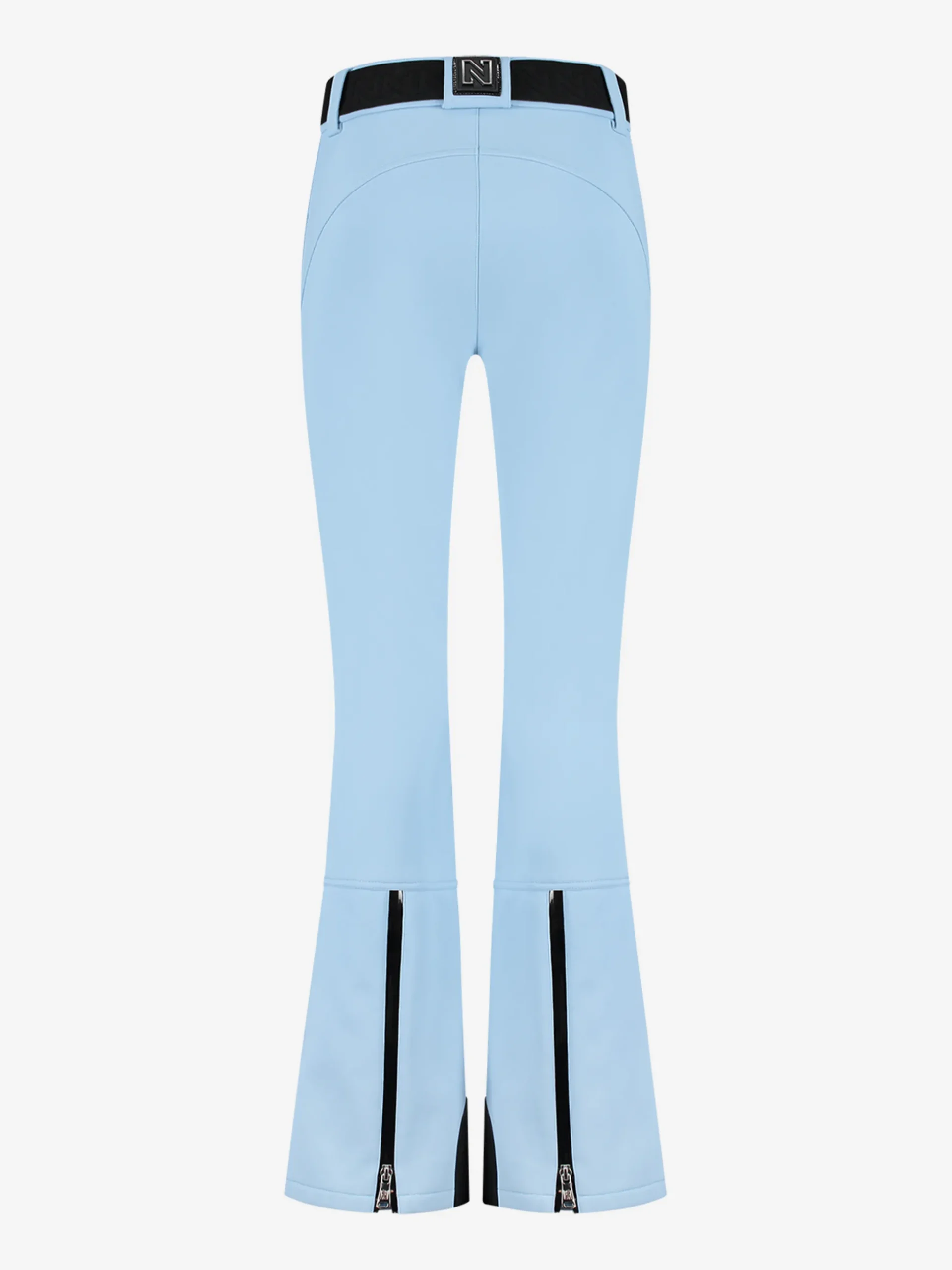 Ski broek met flared pasvorm en verstelbare riem