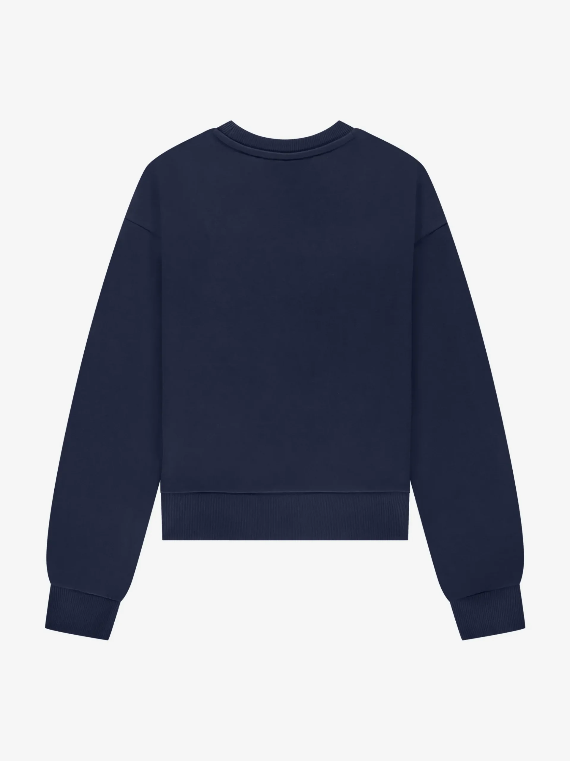 Sweater met geborduurde tekst