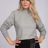 Sweater met glitters en FH logo